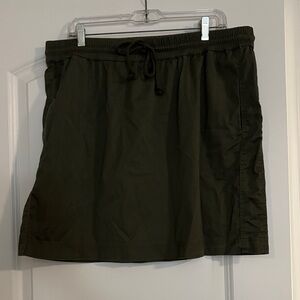Lou & Grey Olive Skirt